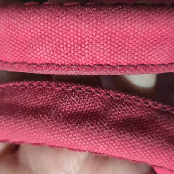 Prada Canapa Logo Satchel Pink With Strap And Entrupy Certificate - Picture 5 of 17